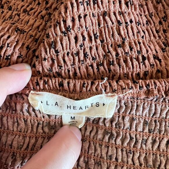 Autumn Cropped Peasant Blouse with Smocked Waist Milkmaid Coquette Square Neck - Picture 7 of 7